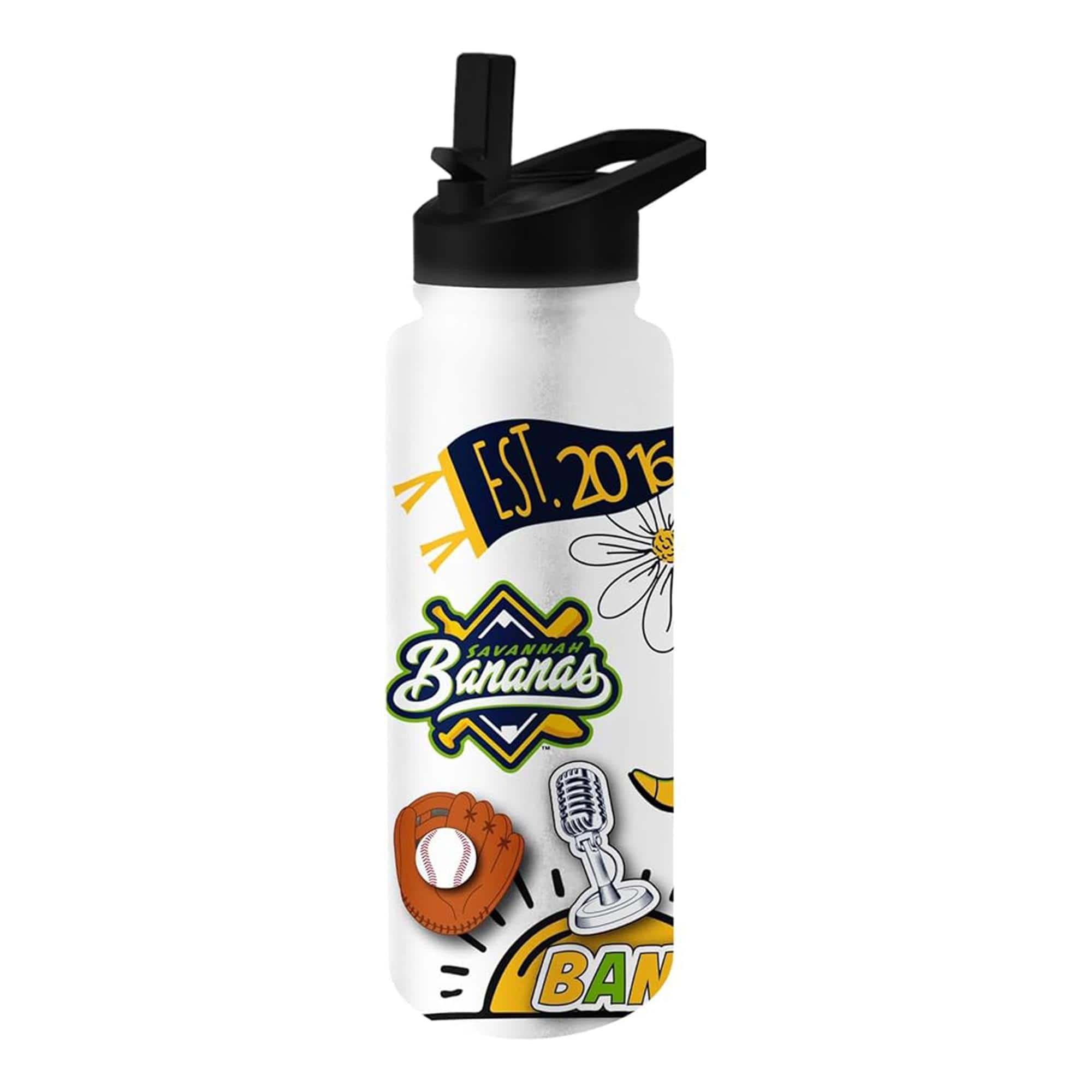 Logo Brands - Savannah Bananas Icons 34 Ounce Stainless Steel Tumbler With Lid - Multi-Colored price history on PriceWatchPro