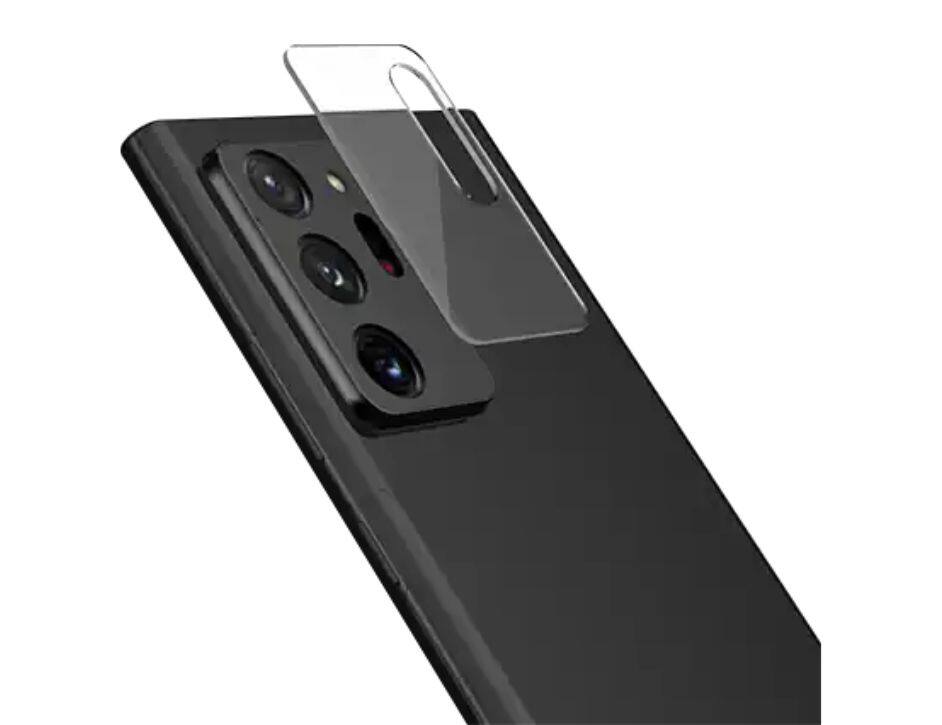 Front. DuraGlass - DuraGlass Glass Camera Screen Protector for Samsung Galaxy Note20 Ultra 5G - Clear.