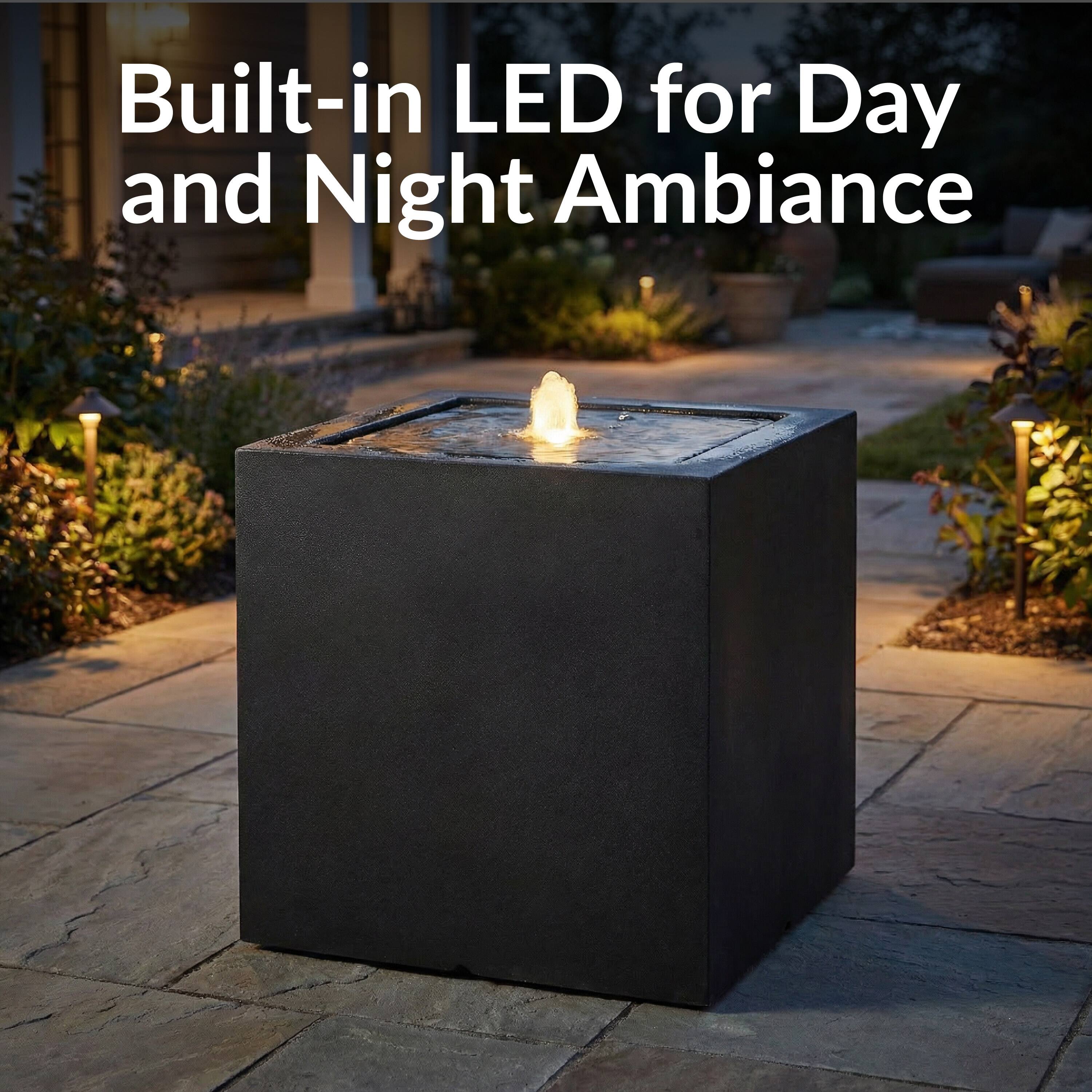 Built-in LED for Day and Night Ambiance