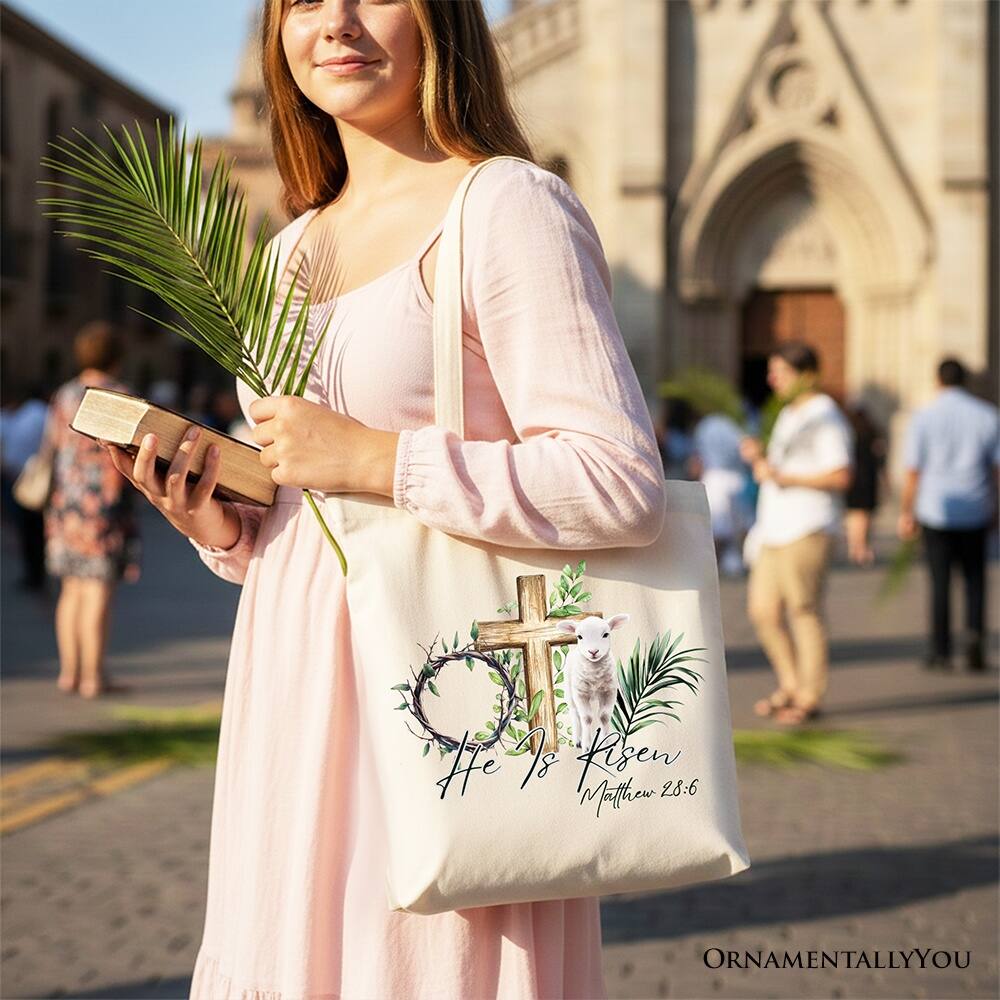 He is Risen  
Matthew 28:6  
ORNAMENTALLY YOU