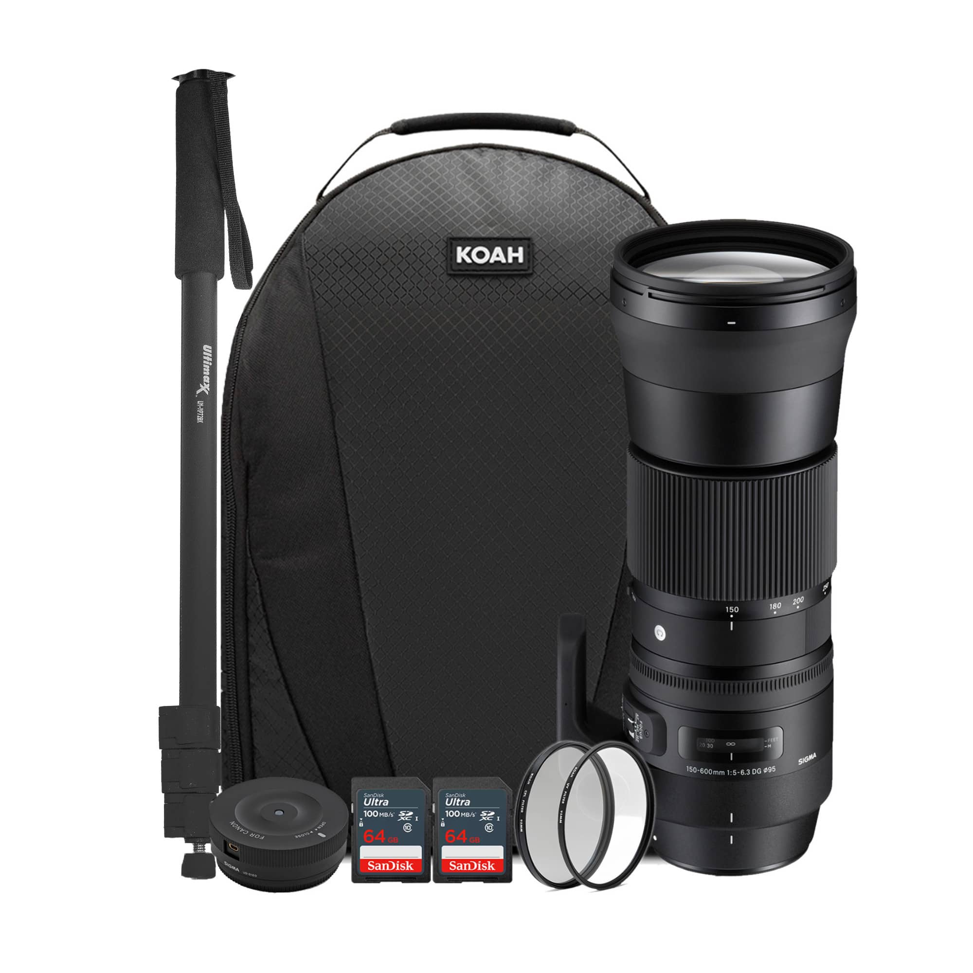 150-600mm f/5-6.3 Contemporary DG OS HSM Lens with Sigma USB Dock Bundle