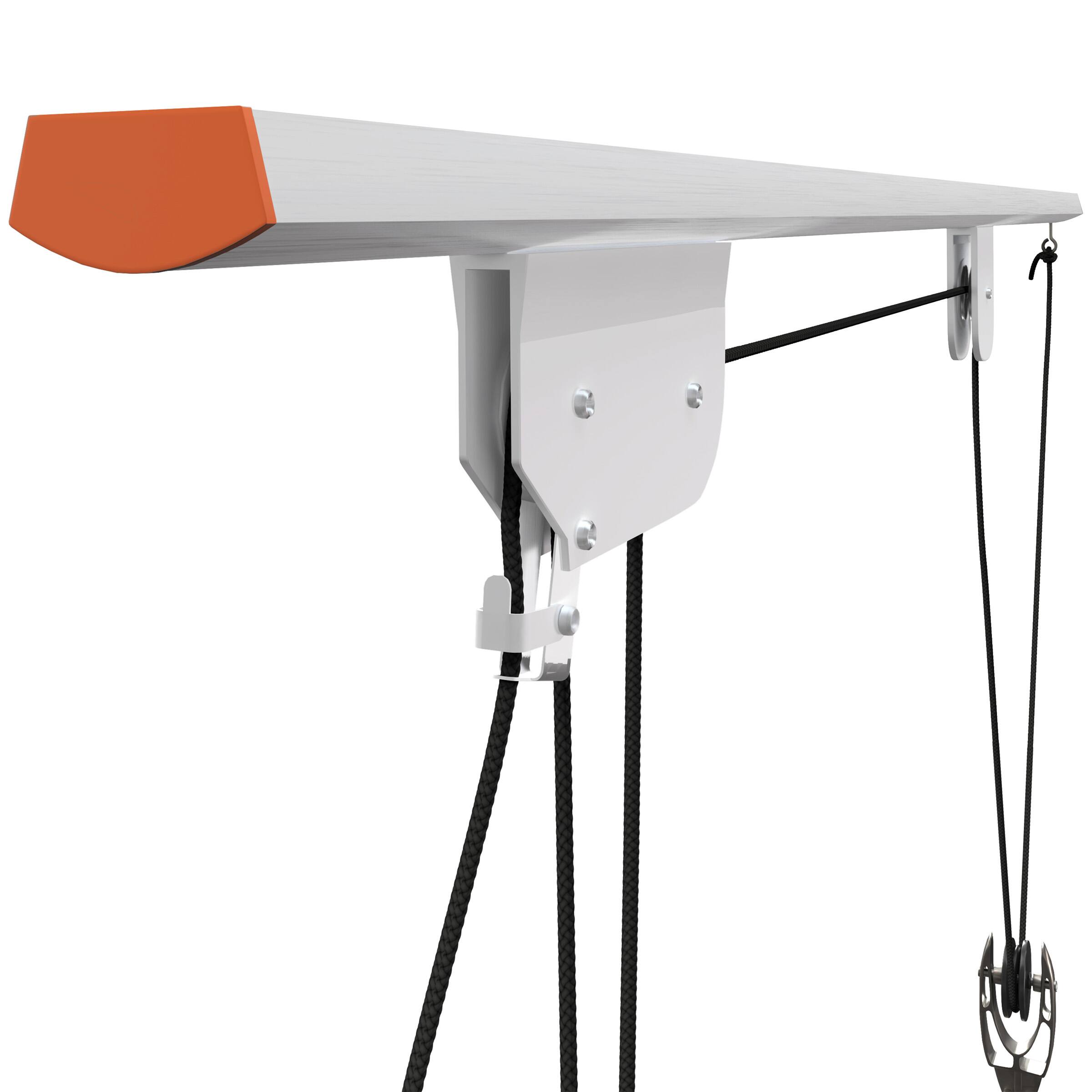 Alt View 2. RAD Cycle - Bike Hanger Hoist Pulley System - Black.