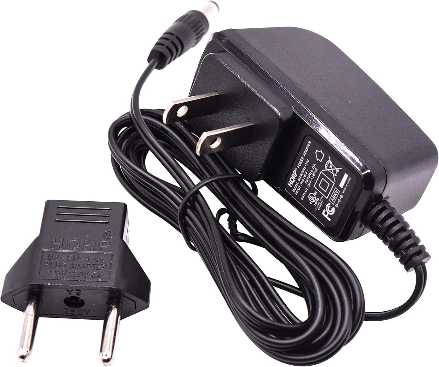 HQRP - AC Adapter for Shark SV780 Cordless Pet Perfect II Hand Vac 1053FI KU2B-240-0200D SV780SP 1037FI Vacuum Cleaner