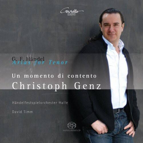Coviello Classics

G. F. Handel  
Arias for Tenor

Un momento di contento  
Christoph Genz

Händelfestspielorchester Halle  
David Timm

SUPER AUDIO CD
