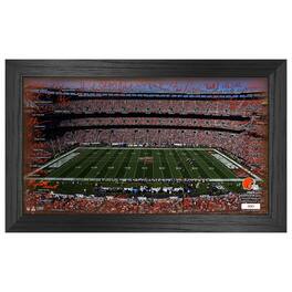Highland Mint - Cleveland Browns 12" x 20" 2024 Signature Gridiron Panoramic Framed Photo - Multicolor