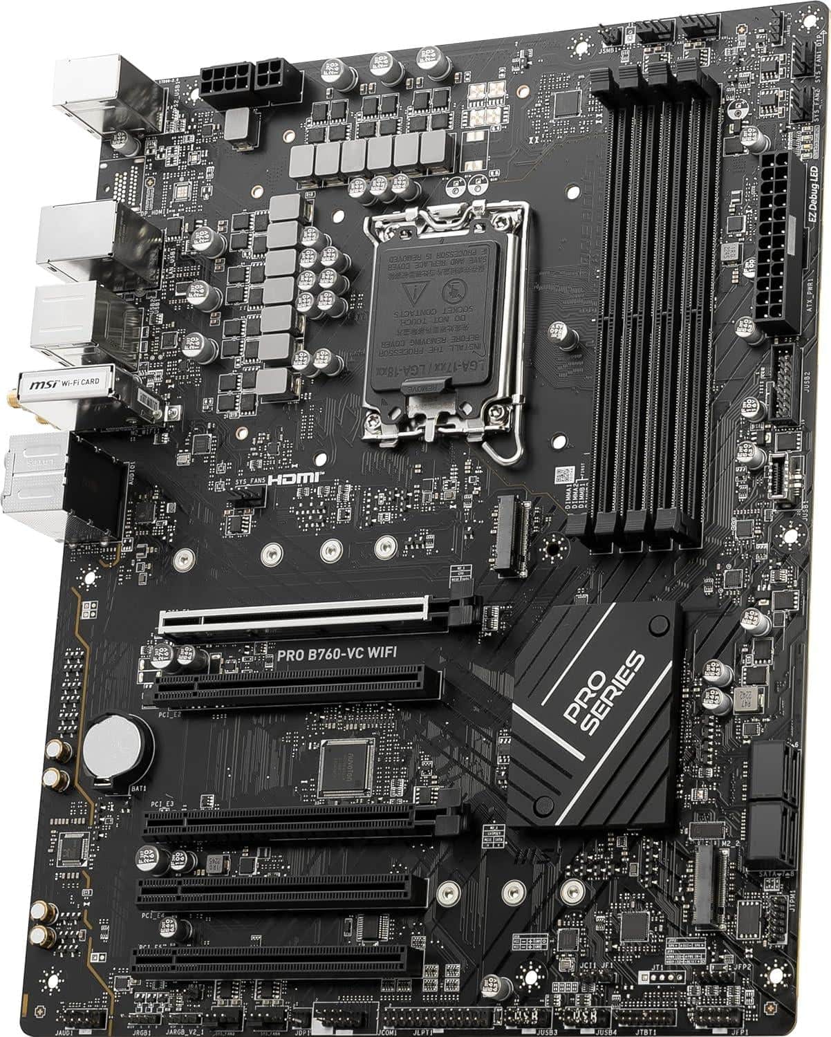 MSI PRO B760M VC WIFI BULK Gaming Desktop Motherboard - Best Buy