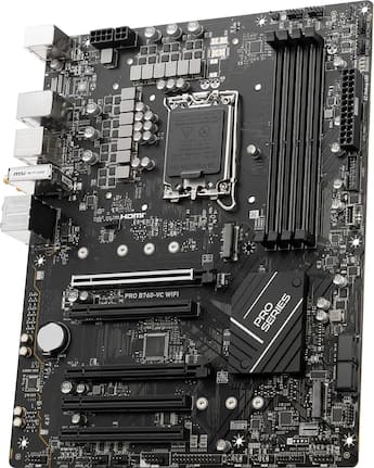 MSI PRO B760M VC WIFI BULK Gaming Desktop Motherboard - Best Buy MSI PRO B760M VC WIFI BULK Gaming Desktop Motherboard - Best Buy