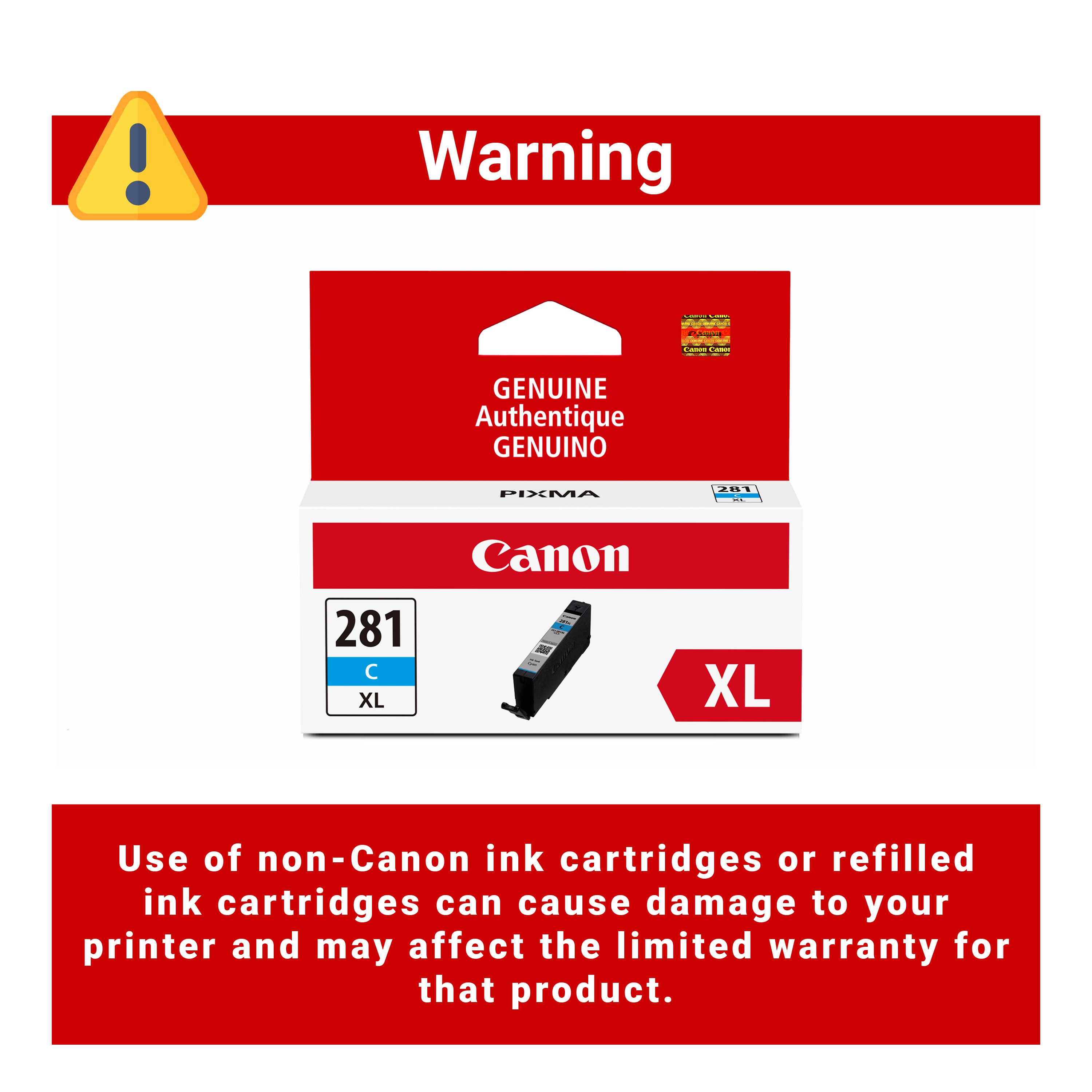 Canon CLI 281 XL High Yield Ink Cartridge Cyan 2034C001 - Best Buy