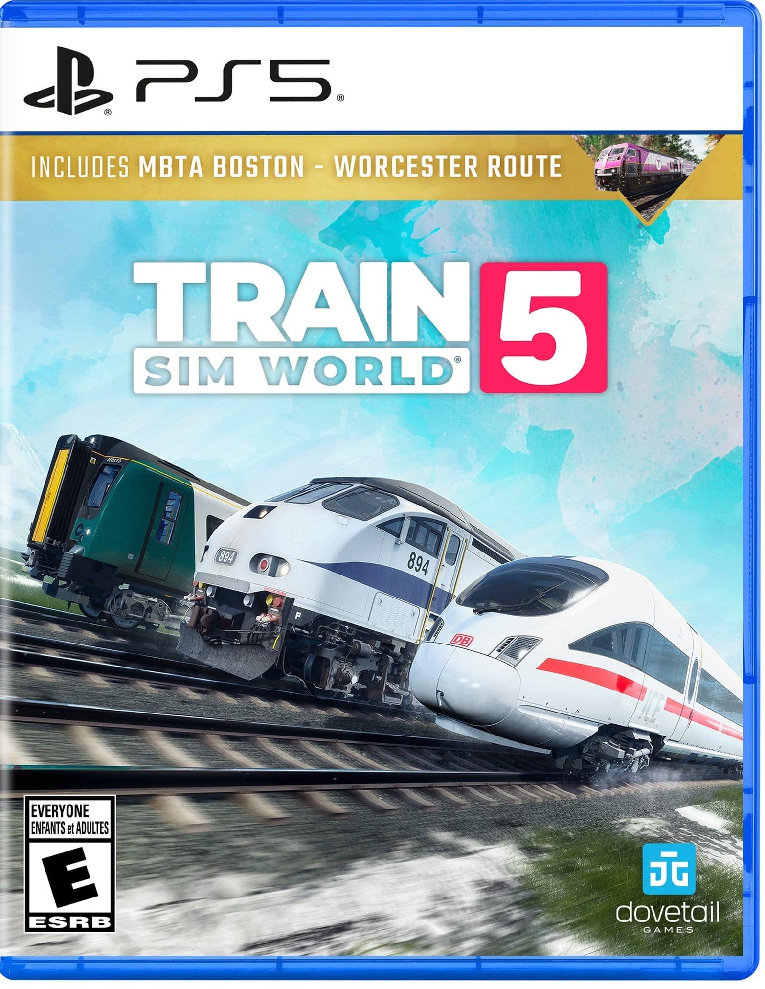 Train Sim World 5 - PlayStation 5 - Front_Zoom