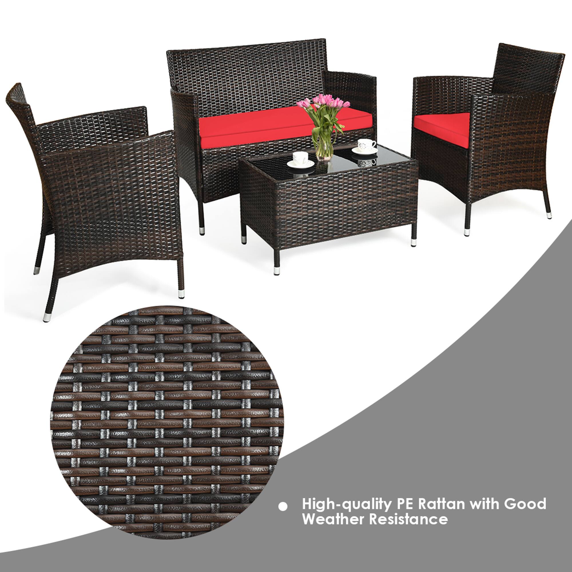 High-quality PE Rattan with Good Weather Resistance