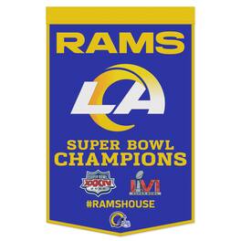 WinCraft - Los Angeles Rams 24" x 38" Championship Banner - Multicolor