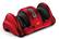 Front. SPT - Reflexology Foot Massager with Heat & FIR - Red.