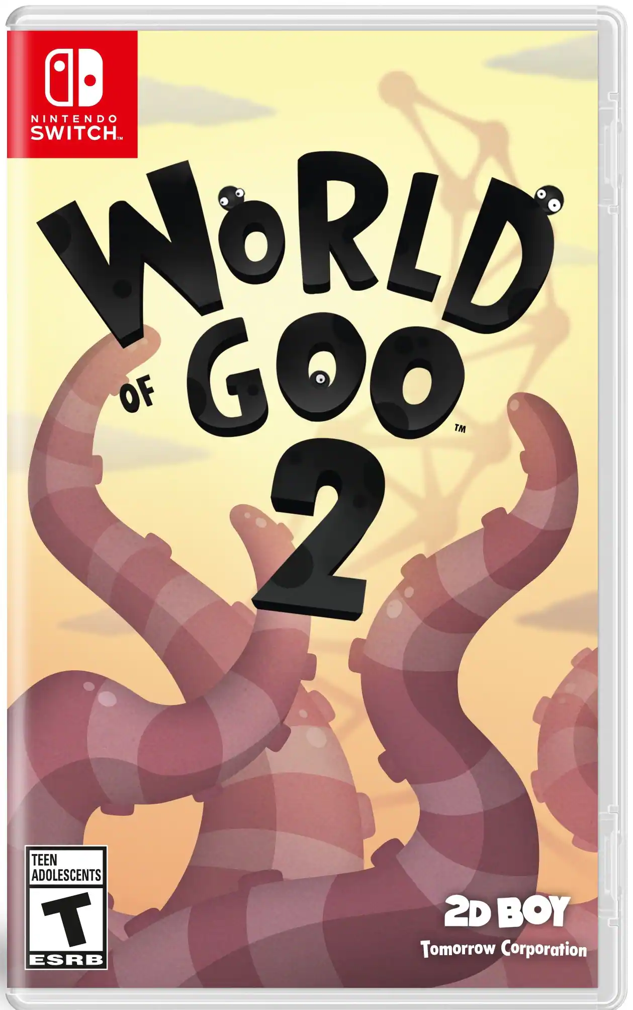 D NINTENDO SWITCH. WORLD OF GOO TM 2 TEEN ADOLESCENTS T ESRB 2D BOY Tomorrow Corporation - T (Teen 13+)