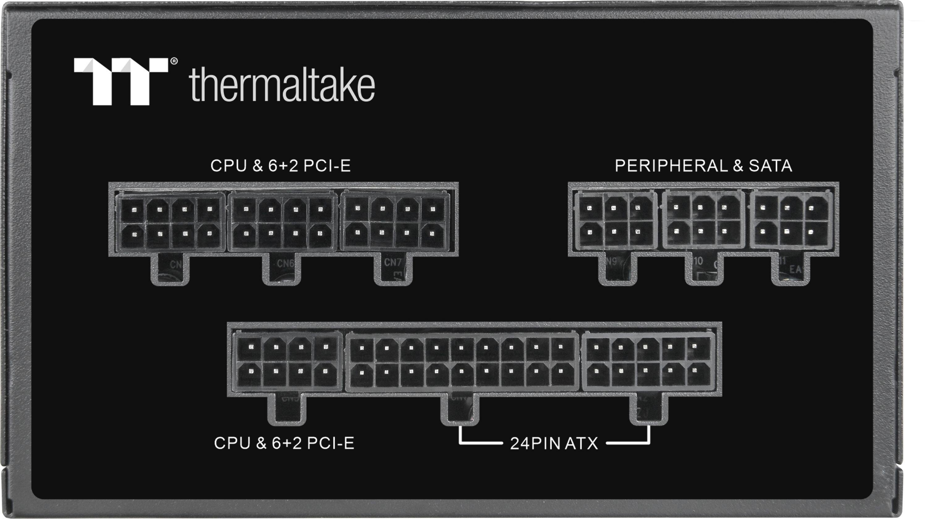 Thermaltake CPU & 6+2 PCI-E 24PIN ATX