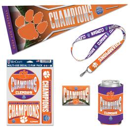 WinCraft - Clemson Tigers 2024 ACC Football Conference Champions Five-Piece Fan Pack - Multicolor