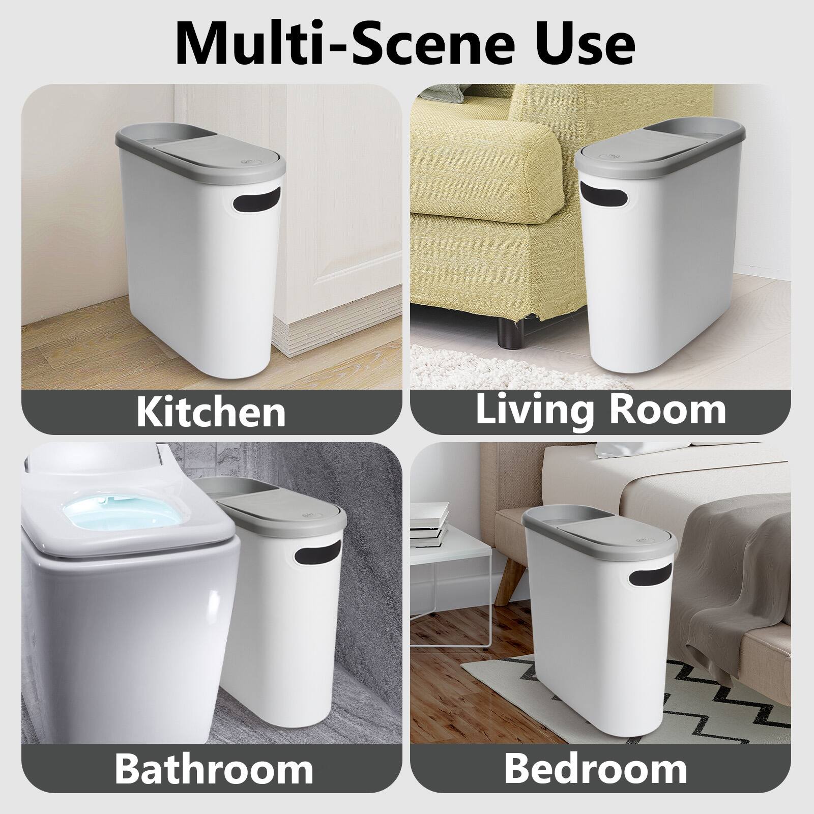 Multi-Scene Use

- Kitchen
- Living Room
- Bathroom
- Bedroom