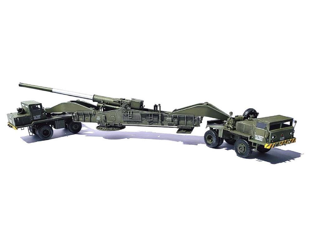 Alt View 1. Dragon Models - United States M65 Atomic Cannon Artillery Olive Drab US Army "NEO Dragon Armor" Series 1/72 Plastic by Dragon Models.