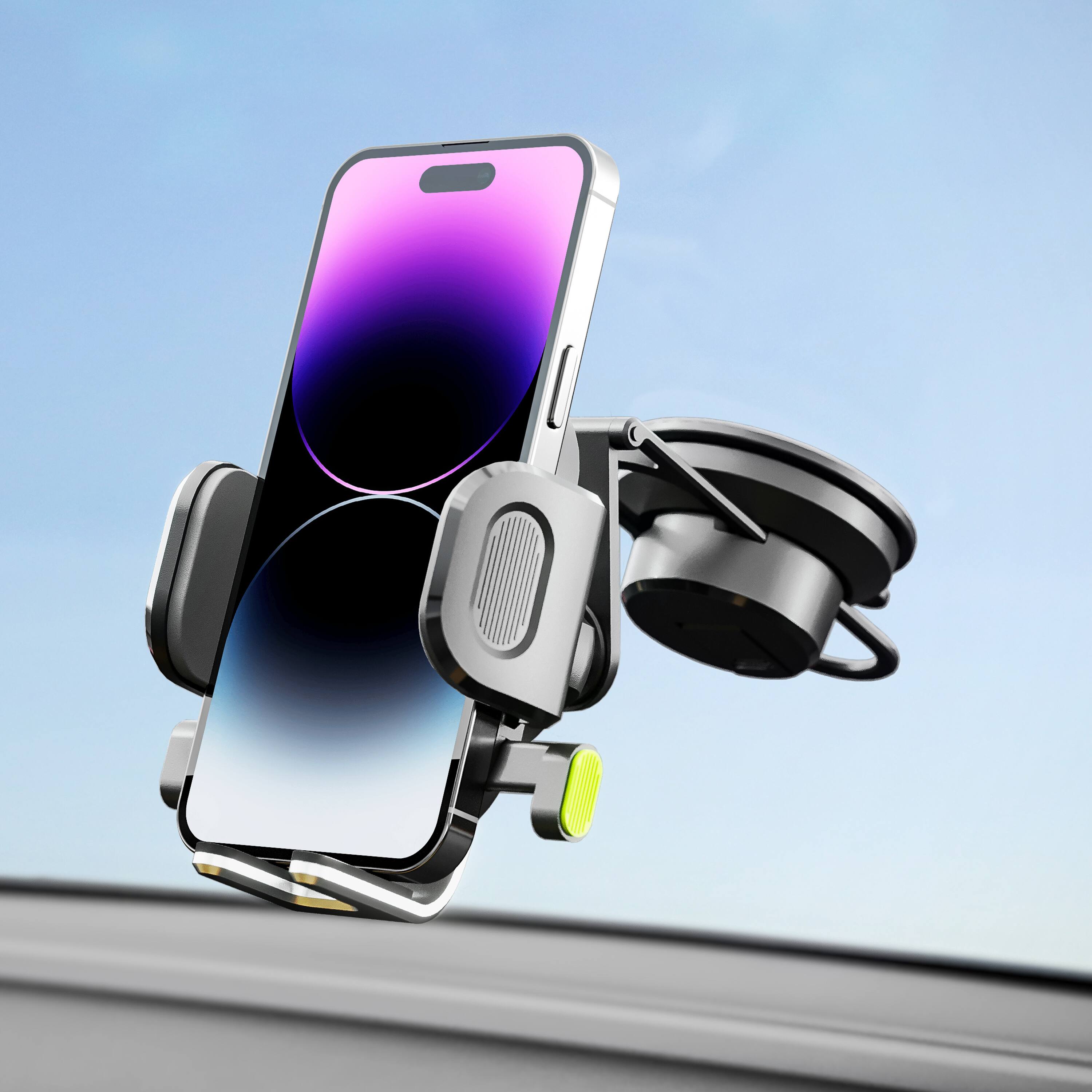 Alt View 19. Bracketron - OneClick Universal Dash, Display & Vent Mount - Black.