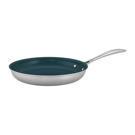 ZWILLING - Clad CFX 10-inch Ceramic Nonstick Fry Pan - Stainless Steel
