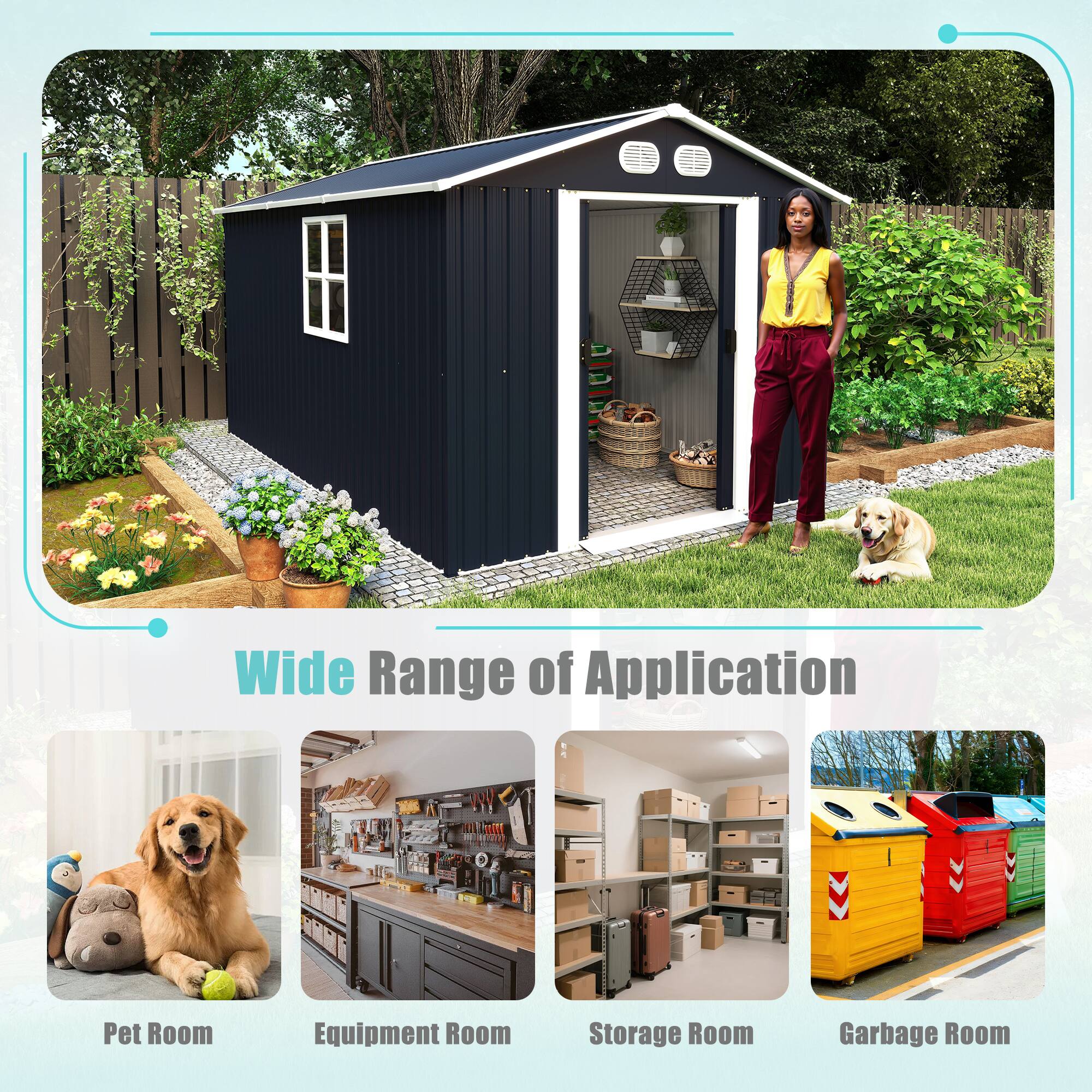 Wide Range of Application

- Pet Room
- Equipment Room
- Storage Room
- Garbage Room