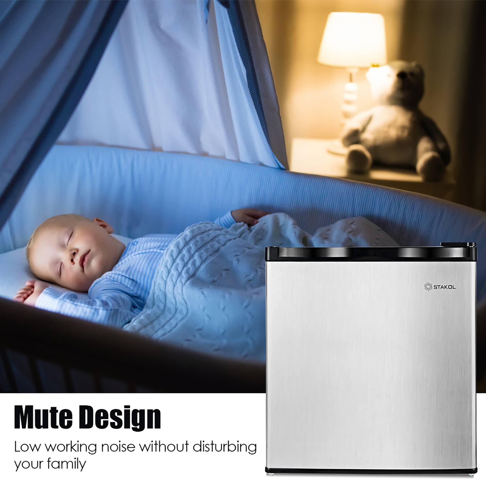 STAKOL Mute Design Low working noise without disturbing your family