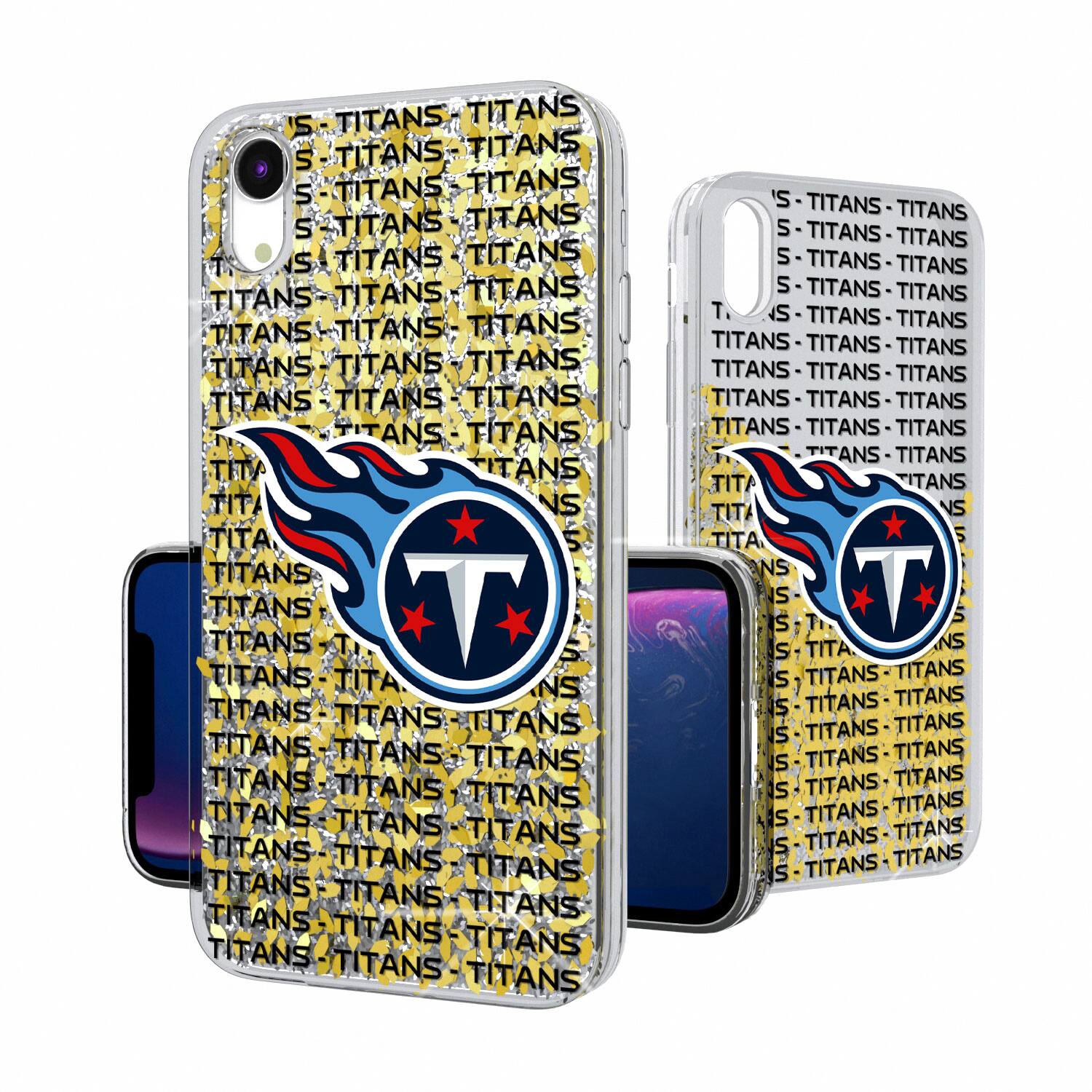 Keyscaper - NFL - Tennessee Titans iPhone Text Backdrop Design Glitter Case - 16 Pro Max - Multicolor price history on PriceWatchPro