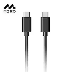 Front. Miro - U4 Data Cables | Fast Charging for Apple & Type - C Devices | MFi & Smart Chip Protection - White.