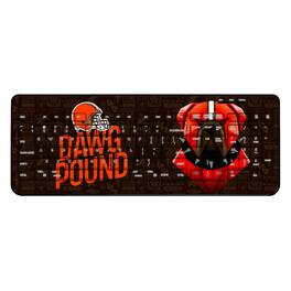 Keyscaper - Cleveland Browns 2024 Illustrated Limited Edition Wireless Keyboard - Black