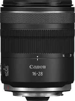 Canon - RF16-28mm F2.8 IS STM Wide-Angle Zoom Lens for EOS R-Series Cameras - Black