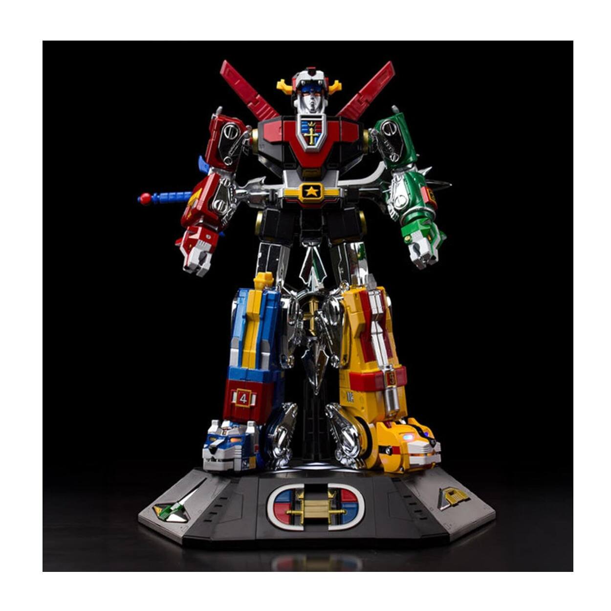 Angle. Toynami - Toynami Voltron: Defender of The Universe 40th Anniversary 13-Inch Action Figure.
