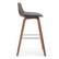 Alt View 15. Simpli Home - Randolph Bentwood Counter Height Stool (Set of 2) - Distressed Chocolate Brown.