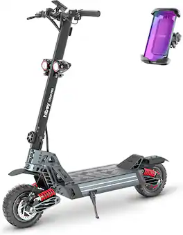 HiBoy - TITAN PRO Electric Scooter, 2400W Peak Dual-Motor - Black