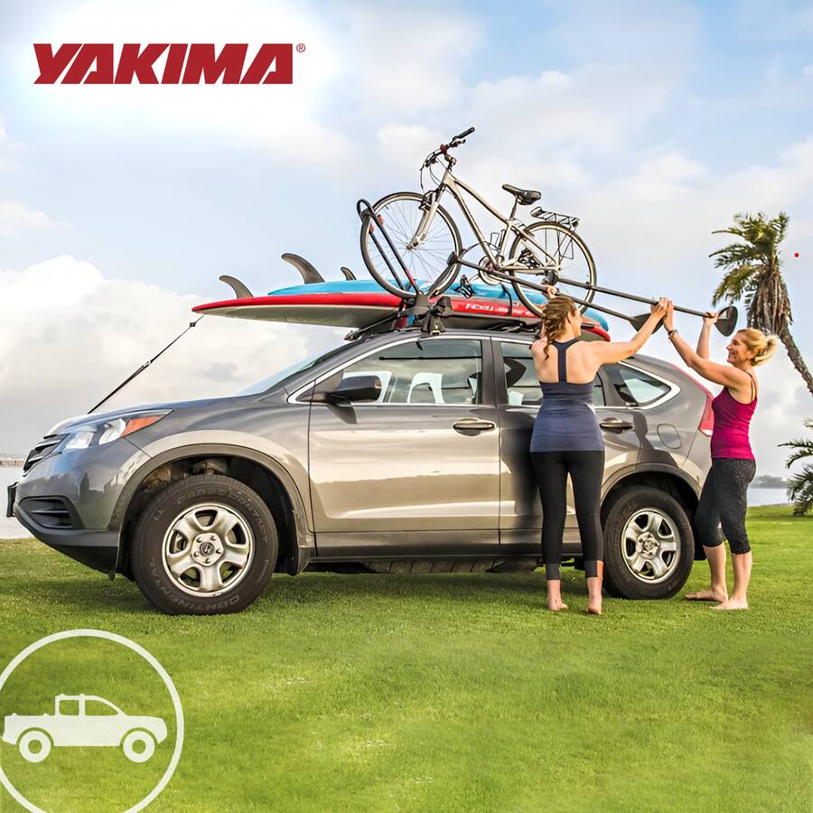 Yakima Surf Racks SupDawg Roof Mount SUP, Kayak, Surfboard Rack for Yakima Crossbars ...