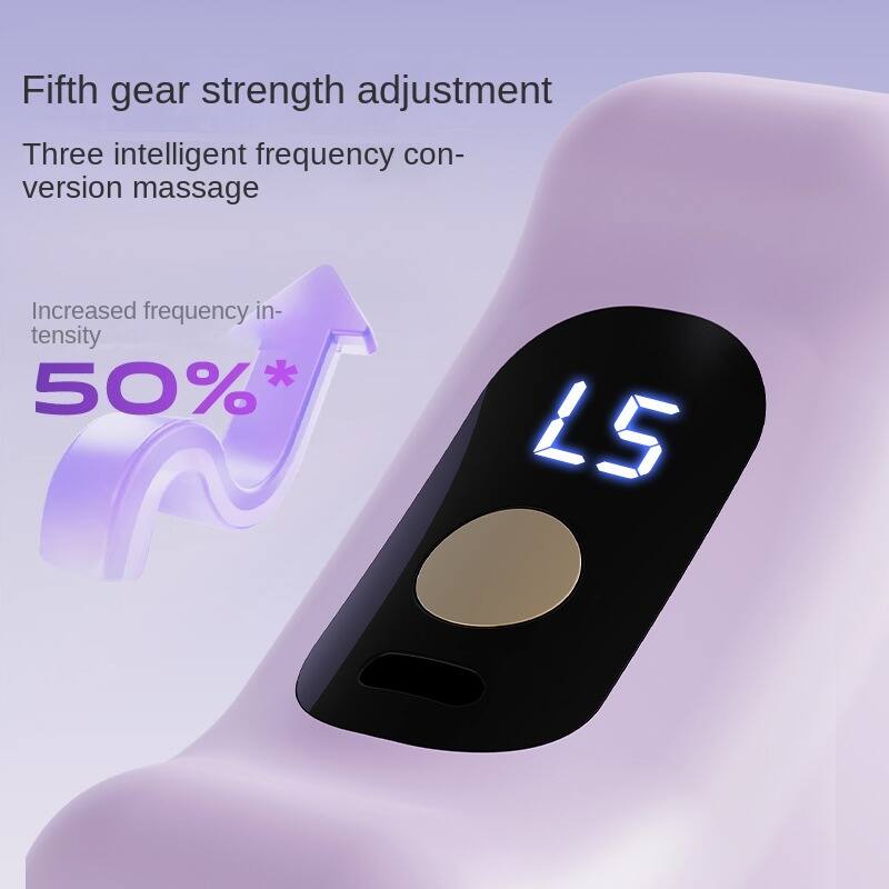 Fifth gear strength adjustment  
Three intelligent frequency conversion massage  
Increased frequency intensity 50%*  
L5
