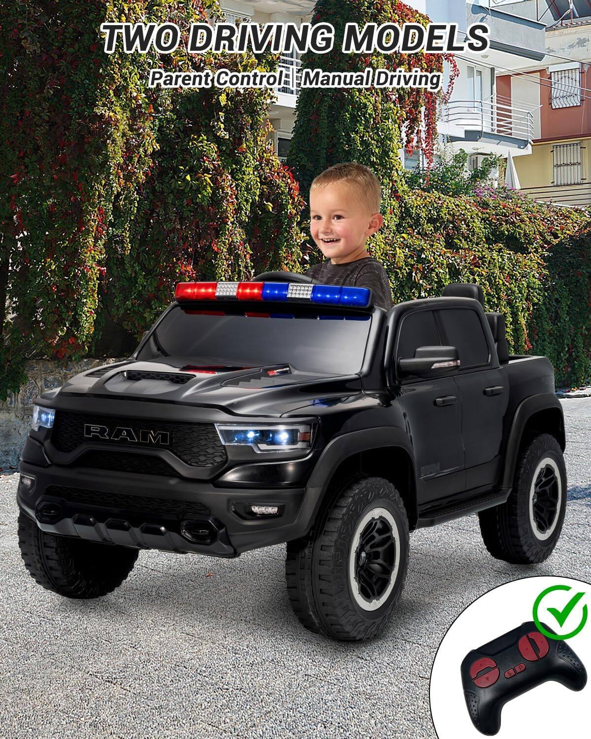 TWO DRIVING MODELS  
Parent Control: Manual Driving  
RAM