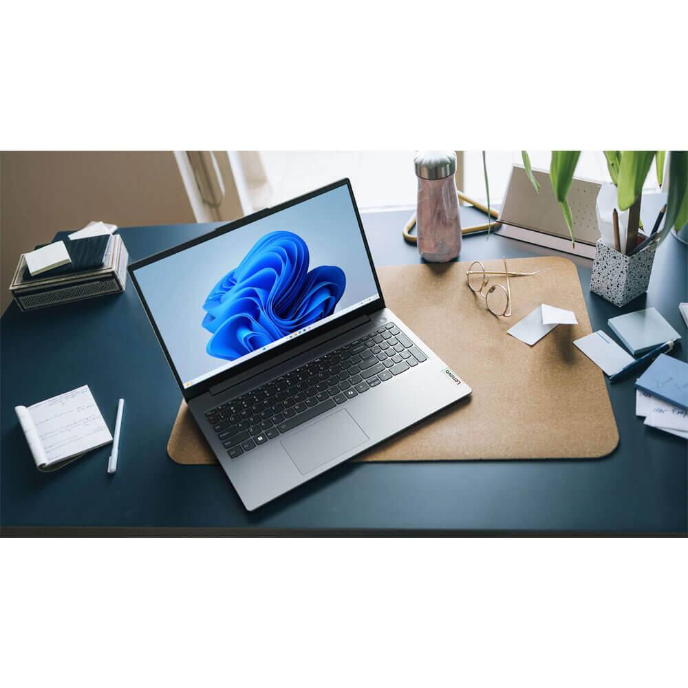 Alt View 5. Lenovo - Lenovo 15.6” IdeaPad Slim 3i - Intel Core 5 120U - 8GB RAM / 256GB SSD - Silver.