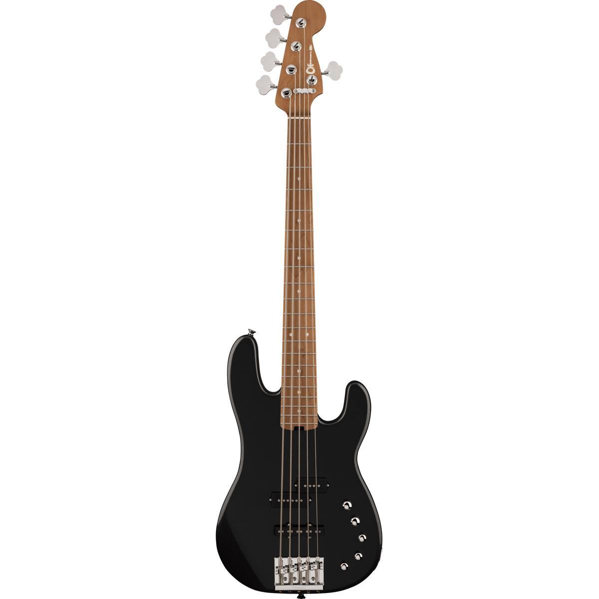 Charvel - Pro-Mod San Dimas Bass PJ V 5-String Bass Guitar, Metallic Black price history on PriceWatchPro