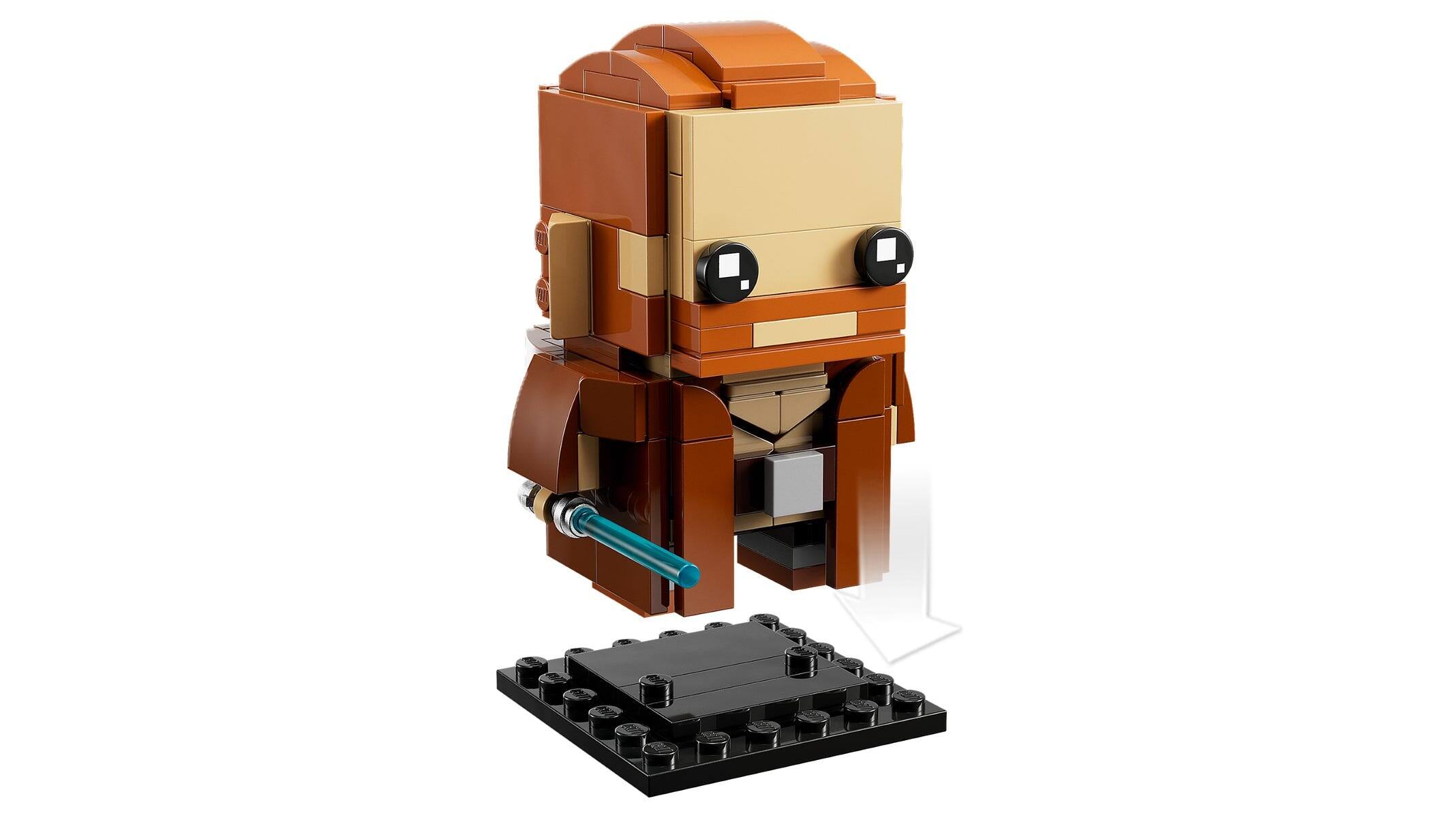 Alt View 4. LEGO - LEGO BrickHeadz: Star Wars [Obi-Wan Kenobi & Darth Vader #40547].