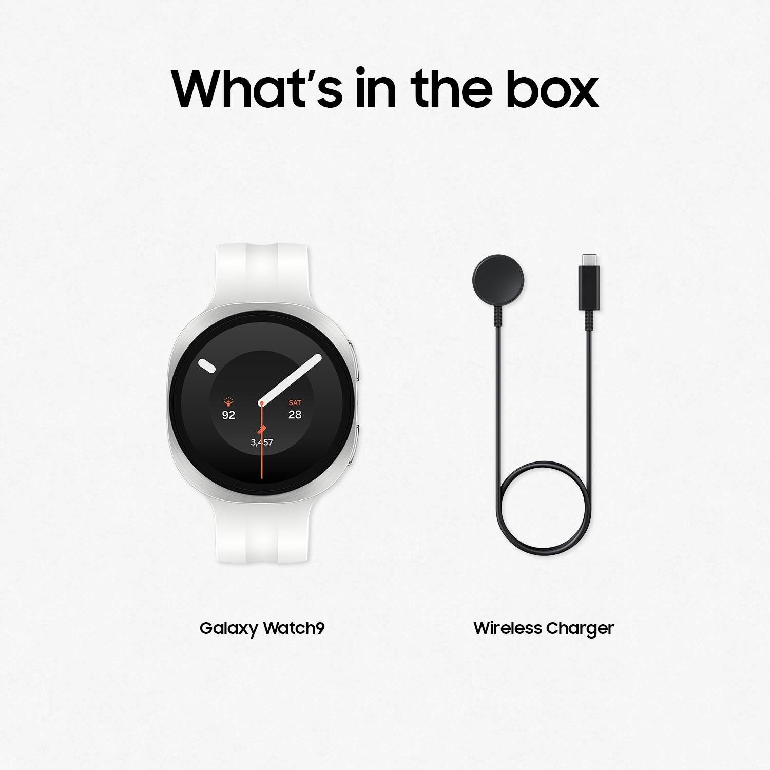 What's in the box

92 SAT 28 3,457

Galaxy Watch9 Wireless Charger