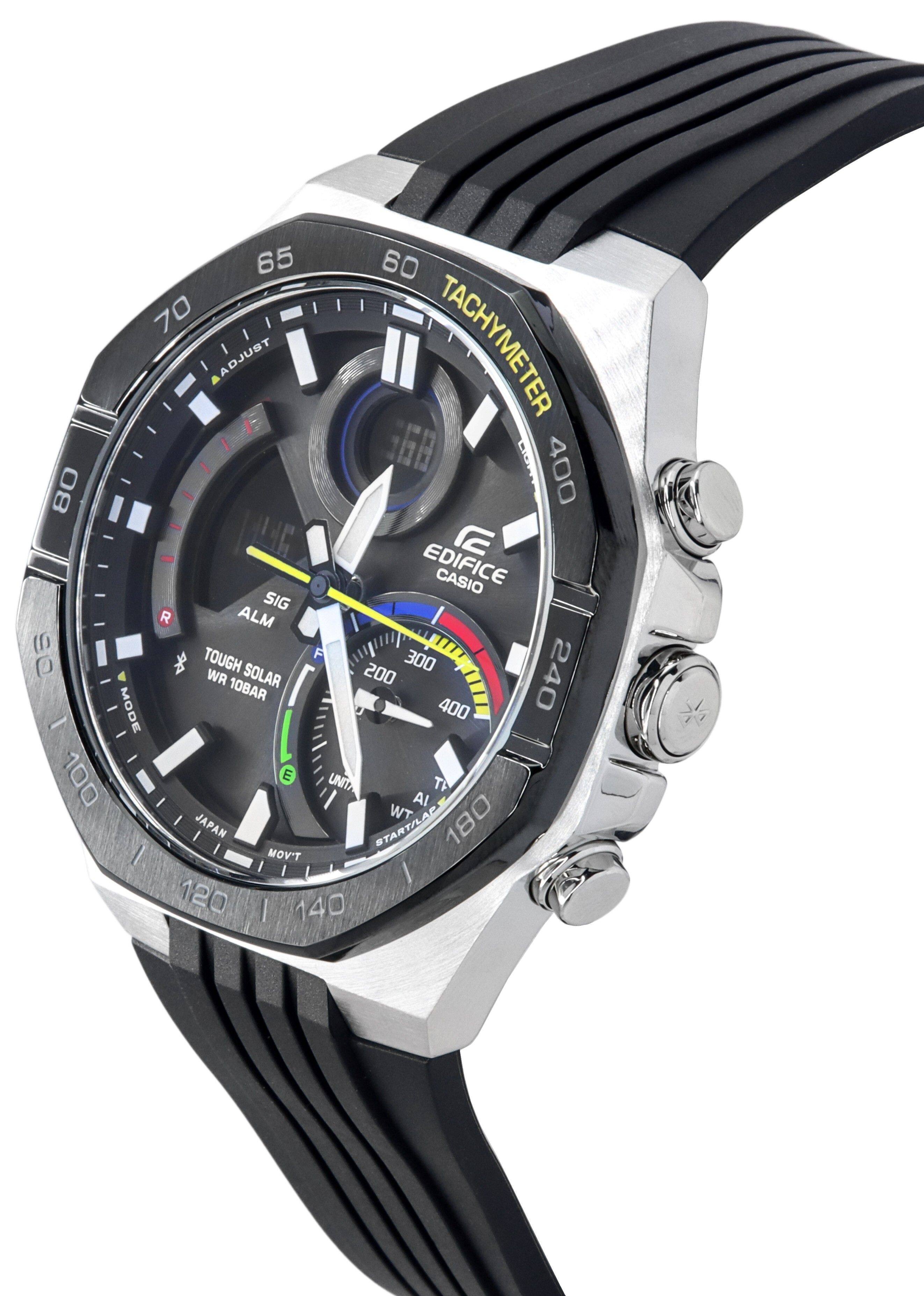 65 60 70 ADJUST TACHYMETER 400 80 EDIFICE CASIO SIG ALM TOUGH SOLAR 200 240 WR 10BAR MODE 400 - 100 E UNIT T AI WT 180 JAPAN START/LAP MOV'T 120 140