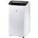 Angle. TCL - 450 Sq. Ft. 10,000 BTU SACC Smart Portable Air Conditioner with Supplemental Heater - White.