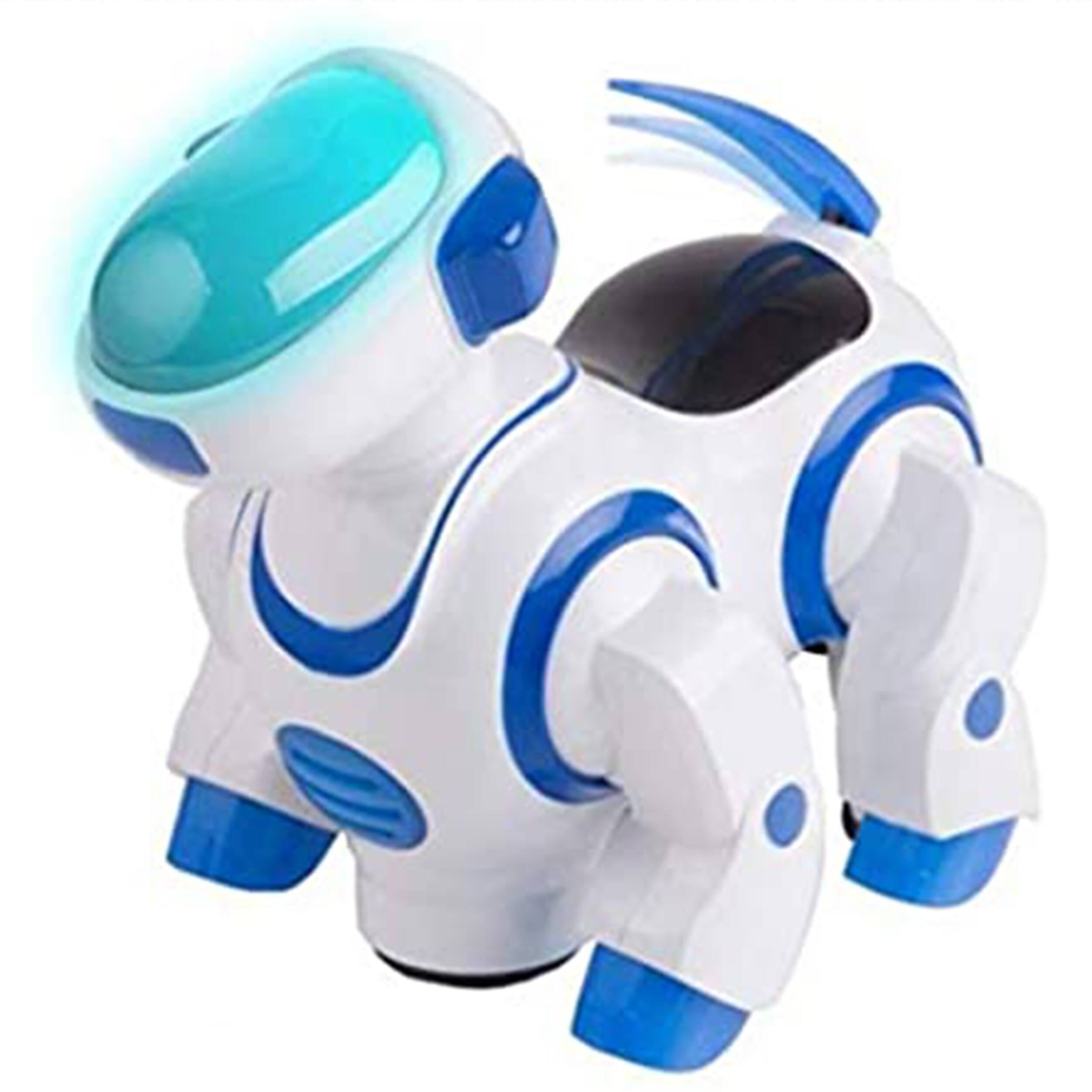 Angle. Vivitar - Vivitar Kids Tech Dancing Robot Dog Toy in Blue.