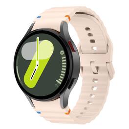 StrapsCo - Motion Strap Silicone Rubber Watch Band For Samsung Galaxy Watch 7 - Pink