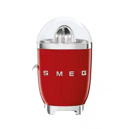 Front. SMEG - CJF11 Citrus Juicer - Red.