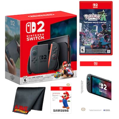 Switch 2, Mario Kart World Bundle, Pokémon Legends: Z A, Bundle Switch 2, Mario Kart World Bundle, Pokémon Legends: Z A, Bundle
