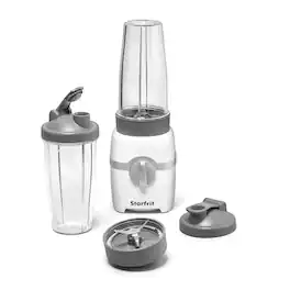 Starfrit - 024303-003-0000 300-watt Electric Personal Blender - White