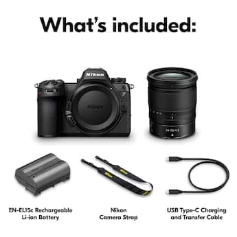 Nikon Z6III 6K Video Mirrorless Camera with Wide Ange Zoom NIKKOR Nikon Z6III 6K Video Mirrorless Camera with Wide Ange Zoom NIKKOR