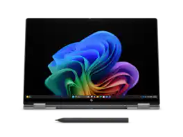 HP - OmniBook X Laptop Computer 16" 2K Touch Screen AMD Ryzen AI 7 24 GB memory;1 - Meteor silver aluminum