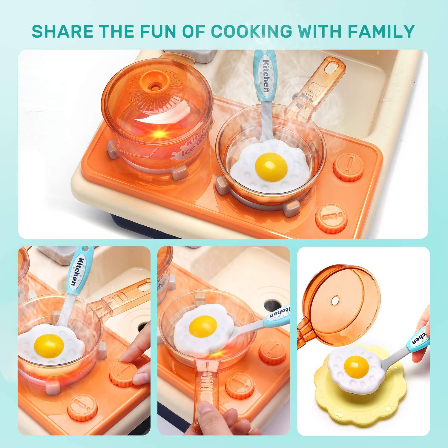 SHARE THE FUN OF COOKING WITH FAMILY