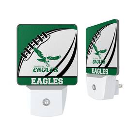Keyscaper - Philadelphia Eagles Passtime Design Nightlight 2-Pack - Multicolor